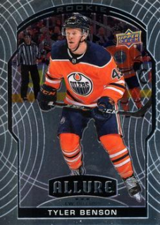 Tyler Benson Edmonton Oilers Upper Deck Allure 2020/21 Rookie #84