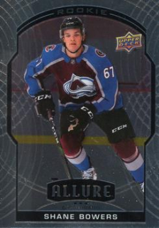 Shane Bowers Colorado Avalanche Upper Deck Allure 2020/21 Rookie #87