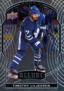 Timothy Liljegren Toronto Maple Leafs Upper Deck Allure 2020/21 Rookie #89