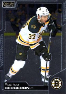 Patrice Bergeron Boston Bruins Upper Deck O-Pee-Chee Platinum 2020/21 #13