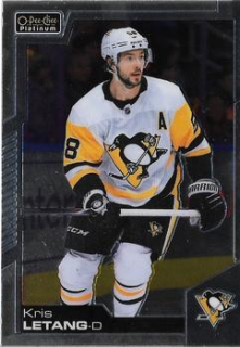 Kris Letang Pittsburgh Penguins Upper Deck O-Pee-Chee Platinum 2020/21 #24