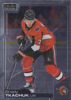 Brady Tkachuk Ottawa Senators Upper Deck O-Pee-Chee Platinum 2020/21 #108