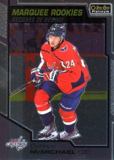 Connor McMichael Washington Capitals Upper Deck O-Pee-Chee Platinum 2020/21 Marquee Rookies #154