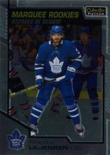 Timothy Liljegren Toronto Maple Leafs Upper Deck O-Pee-Chee Platinum 2020/21 Marquee Rookies #162