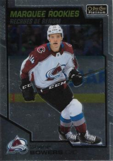 Shane Bowers Colorado Avalanche Upper Deck O-Pee-Chee Platinum 2020/21 Marquee Rookies #166