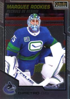 Michael DiPietro Vancouver Canucks Upper Deck O-Pee-Chee Platinum 2020/21 Marquee Rookies #172