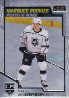 Mikey Anderson Los Angeles Kings Upper Deck O-Pee-Chee Platinum 2020/21 Marquee Rookies #179