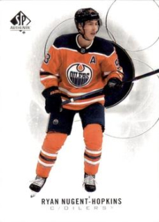 Ryan Nugent-Hopkins Edmonton Oilers Upper Deck SP Authentic 2020/21 #19