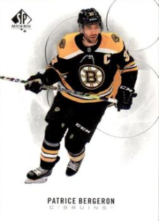 Patrice Bergeron Boston Bruins Upper Deck SP Authentic 2020/21 #31