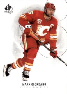 Mark Giordano Calgary Flames Upper Deck SP Authentic 2020/21 #42