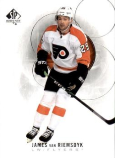 James van Riemsdyk Philadelphia Flyers Upper Deck SP Authentic 2020/21 #79