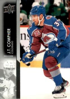 J.T. Compher Colorado Avalanche Upper Deck 2021/22 Series 1 #45