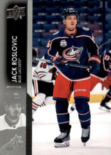 Jack Roslovic Columbus Blue Jackets Upper Deck 2021/22 Series 1 #56