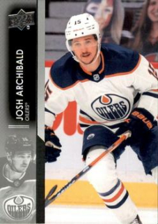 Josh Archibald Edmonton Oilers Upper Deck 2021/22 Series 1 #70