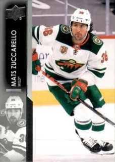 Mats Zuccarello Minnesota Wild Upper Deck 2021/22 Series 1 #93