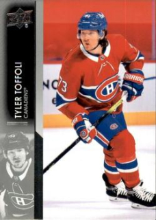 Tyler Toffoli Montreal Canadiens Upper Deck 2021/22 Series 1 #99
