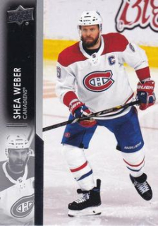 Shea Weber Montreal Canadiens Upper Deck 2021/22 Series 1 #100