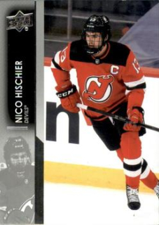Nico Hischier New Jersey Devils Upper Deck 2021/22 Series 1 #109