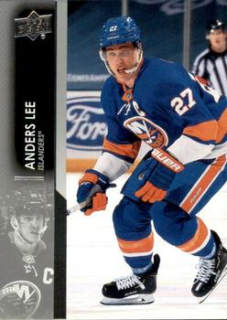 Anders Lee New York Islanders Upper Deck 2021/22 Series 1 #116