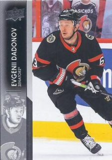 Evgenii Dadonov Ottawa Senators Upper Deck 2021/22 Series 1 #128