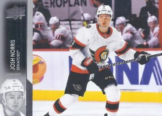 Josh Norris Ottawa Senators Upper Deck 2021/22 Series 1 #129