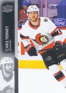 Chris Tierney Ottawa Senators Upper Deck 2021/22 Series 1 #131