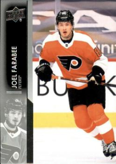 Joel Farabee Philadelphia Flyers Upper Deck 2021/22 Series 1 #133