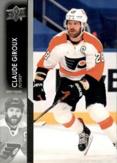 Claude Giroux Philadelphia Flyers Upper Deck 2021/22 Series 1 #134