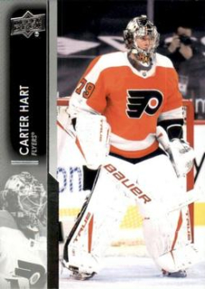Carter Hart Philadelphia Flyers Upper Deck 2021/22 Series 1 #135