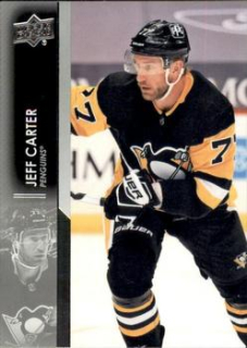 Jeff Carter Pittsburgh Penguins Upper Deck 2021/22 Series 1 #140