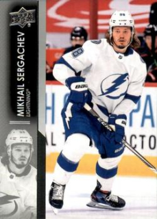 Mikhail Sergachev Tampa Bay Lightning Upper Deck 2021/22 Series 1 #164