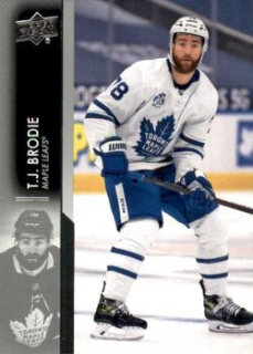 T.J. Brodie Toronto Maple Leafs Upper Deck 2021/22 Series 1 #166