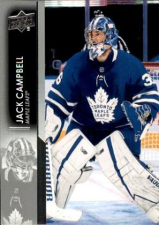 Jack Campbell Toronto Maple Leafs Upper Deck 2021/22 Series 1 #167