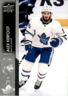 Alex Kerfoot Toronto Maple Leafs Upper Deck 2021/22 Series 1 #169
