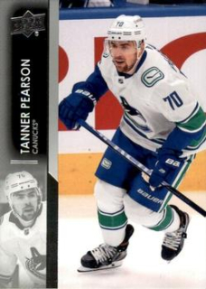 Tanner Pearson Vancouver Canucks Upper Deck 2021/22 Series 1 #178