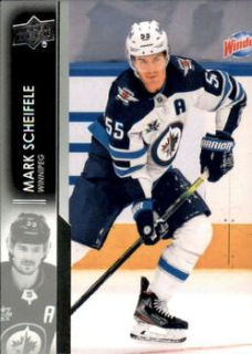 Mark Scheifele Winnipeg Jets Upper Deck 2021/22 Series 1 #197