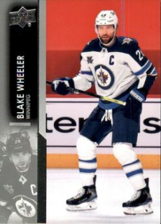Blake Wheeler Winnipeg Jets Upper Deck 2021/22 Series 1 #198
