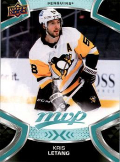 Kris Letang Pittsburgh Penguins Upper Deck MVP 2021/22 #58