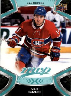 Nick Suzuki Montreal Canadiens Upper Deck MVP 2021/22 #87