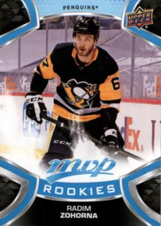 Radim Zohorna Pittsburgh Penguins Upper Deck MVP 2021/22 Rookie Short Prints #237