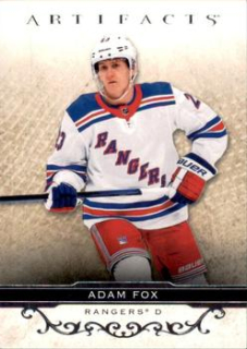 Adam Fox New York Rangers Upper Deck Artifacts 2021/22 #25