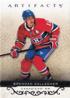 Brendan Gallagher Montreal Canadiens Upper Deck Artifacts 2021/22 #64
