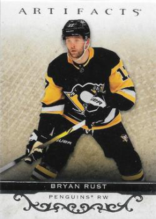 Bryan Rust Pittsburgh Penguins Upper Deck Artifacts 2021/22 #96