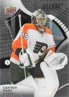 Carter Hart Philadelphia Flyers Upper Deck Allure 2021/22 #58