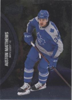 Auston Matthews Toronto Maple Leafs Skybox Metal Universe 2021/22 Alternate Jersey #120