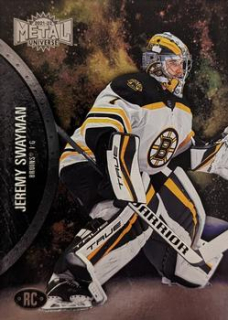 Jeremy Swayman Boston Bruins Skybox Metal Universe 2021/22 Rookie #170