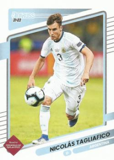 Nicolas Tagliafico Argentina Panini Donruss Road to Qatar 2021/22 #7