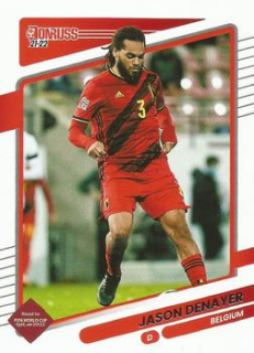 Jason Denayer Belgium Panini Donruss Road to Qatar 2021/22 #16