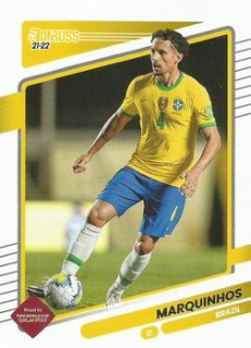 Marquinhos Brazil Panini Donruss Road to Qatar 2021/22 #19