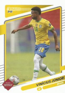 Vinicius Jr. Brazil Panini Donruss Road to Qatar 2021/22 #26